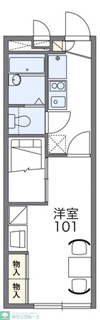 レオパレス花咲の丘II 28166の物件間取画像